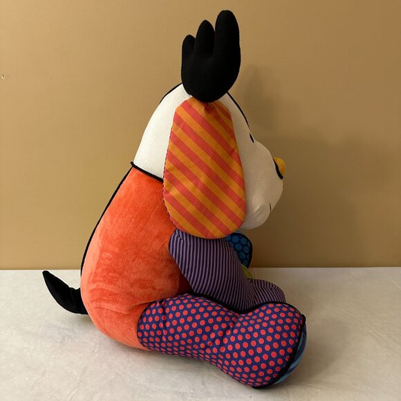 Britto 26" Jumbo Sized Reindog Musical & Light Up Plush / Works - Picture 3 of 13